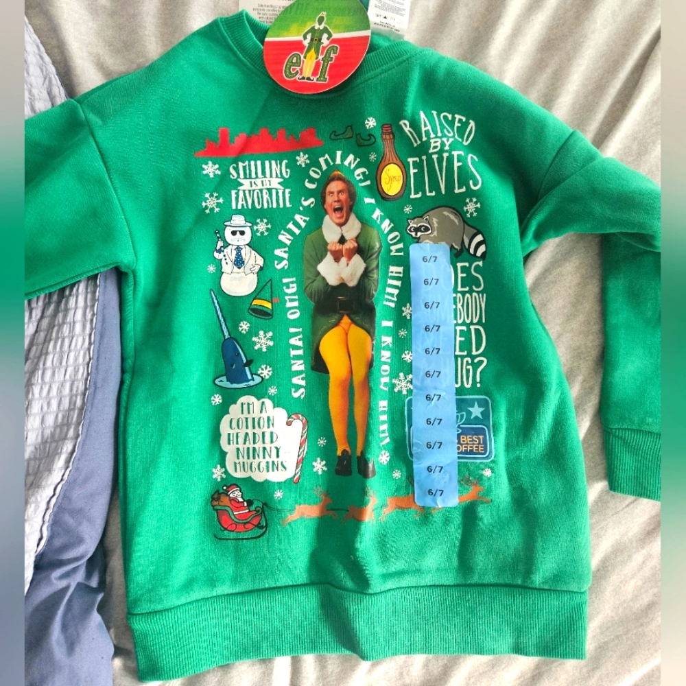Elf talking sweater